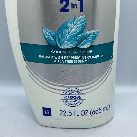 Head & Shoulders Instant Relief Peppermint Tea Tree Shampoo 22.5 fl oz Exp 1/21 - Picture 2 of 4